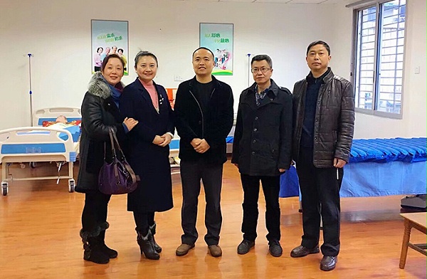 夹江县就业服务管理局领导到我校指导工作